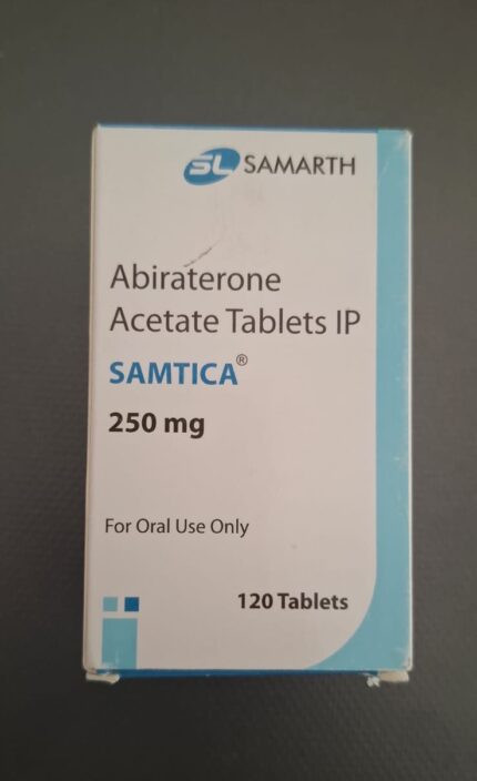 Samtica 250mg Tablet Abiraterone Acetate for prostate cancer treatment in Pakistan #Abiraterone #SamticaTablet #ProstateCancerTreatment #CancerMedicinePakistan #OnlinePharmacyPakistan