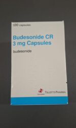 Budesonide CR Capsule 3mg controlled release medicine for Crohn’s disease and ulcerative colitis treatment in Pakistan #Budesonide #IBDTreatment #CrohnsDisease #UlcerativeColitis #OnlinePharmacyPakistan