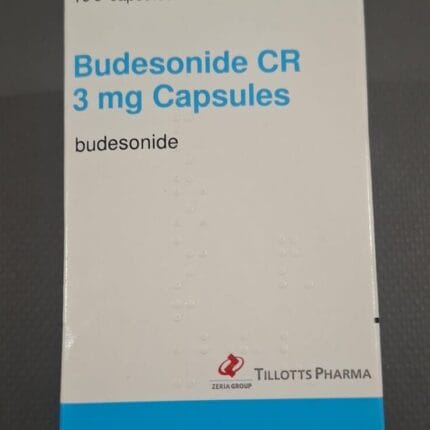 Budesonide CR Capsule 3mg controlled release medicine for Crohn’s disease and ulcerative colitis treatment in Pakistan #Budesonide #IBDTreatment #CrohnsDisease #UlcerativeColitis #OnlinePharmacyPakistan