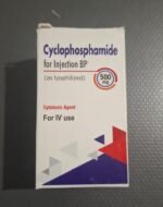 Cyclophosphamide Injection 500mg imported chemotherapy medicine for cancer treatment in Pakistan