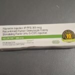 Filgrastim Injection 300mcg G-CSF medicine used to increase white blood cell count in chemotherapy patients