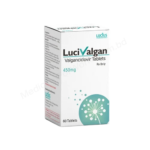 Lucivalgan 450mg Tablet Valganciclovir 60 Tablets by Lucius Pharmaceuticals