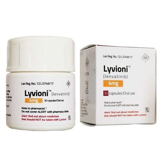Lyvioni 4mg Capsule (Lenvatinib)2 Lyvioni 4mg Capsule Lenvatinib 30 Capsules by TLPH Pharma