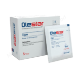 Olestar 4gm Powder Sachet (Cholestyramine Resin) 10 Sachets by Everest Pharmaceuticals for High Cholesterol and Bile Acid Diarrhea
