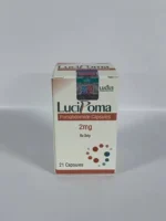 LuciPoma 2mg Capsule (Pomalidomide) oncology medicine by Lucius Pharmaceuticals Laos used for multiple myeloma treatment.