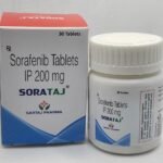 Sorataj 200mg Tablet (Sorafenib) by Sartaj Pharma for Liver, Kidney, and Thyroid Cancer Treatment