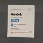 Ventok 50mg Tablet Venetoclax 21 Tablets by TLPH Pharma for Blood Cancer Treatment Pakistan