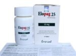Elopag 25mg Tablet Eltrombopag 28 tablets by Everest Pharmaceuticals for low platelet count and immune thrombocytopenia treatment