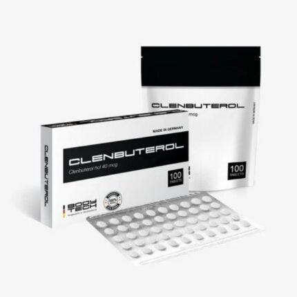 Clenbuterol 40mcg Tablet - Imported by Body Tech Germany – Pack of 100 Tablets.