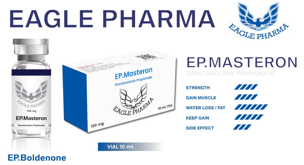 VIAL-EP.Masteron-Edit2 EP Masteron 100mg Injection (Drostanolone Propionate) by Eagle Pharma – Imported 10ml Vial.