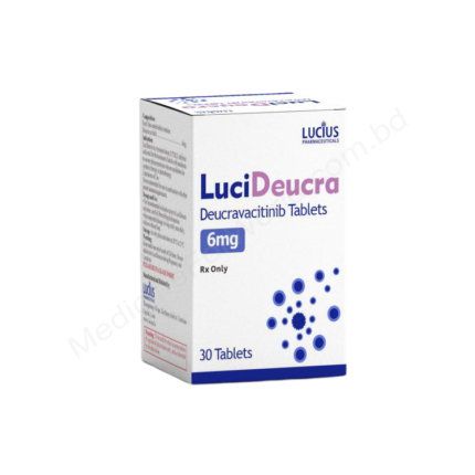 LuciDeucra 6mg Tablet (Deucravacitinib) 30 Tablets by Lucius Pharmaceuticals