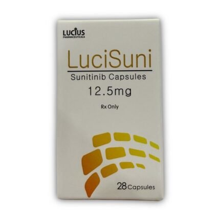 LuciSuni 12.5mg Capsule (Sunitinib) 28 Capsules by Lucius Pharmaceuticals