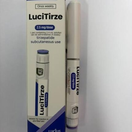 LuciTirze 2.5mg Dose (Tirzepatide) by Lucius Pharmaceuticals – 4 Doses for Type 2 Diabetes and Weight Management
