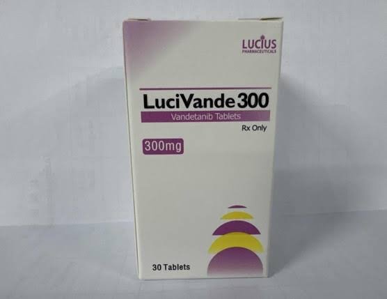 LuciVande 300mg Tablet (Vandetanib) by Lucius Pharmaceuticals – 30 Tablets