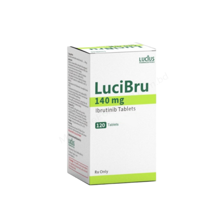 LuciBru 140mg Tablet, LuciBru 140mg Tablet (Ibrutinib), Ibrutinib 140mg Tablet, Lucius Pharmaceuticals Ibrutinib, Buy LuciBru 140mg Tablet in Pakistan