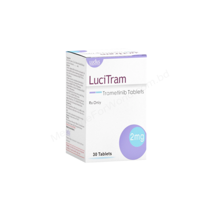 LuciTram 2mg Tablet (Trametinib) by Lucius Pharmaceuticals – 30 Tablets for BRAF Mutation-Positive Cancer Treatment