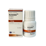 Rusodx 15mg Tablet (Ruxolitinib) by Big Bear Pharmaceutical Co., Ltd. – Pack of 56 Tablets for myelofibrosis and polycythemia vera treatment.