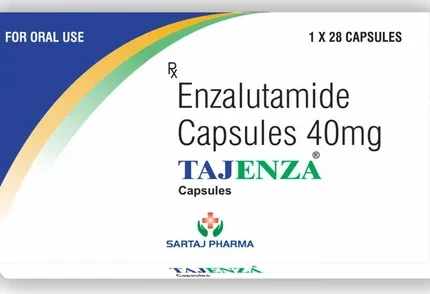 Tajenza Enzalutamide 40mg Capsules by Sartaj Pharma Product – 28 Capsules
