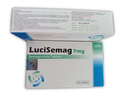 LuciSemag 7mg Tablet (Semaglutide) 30 Tablets – Lucius Pharmaceuticals