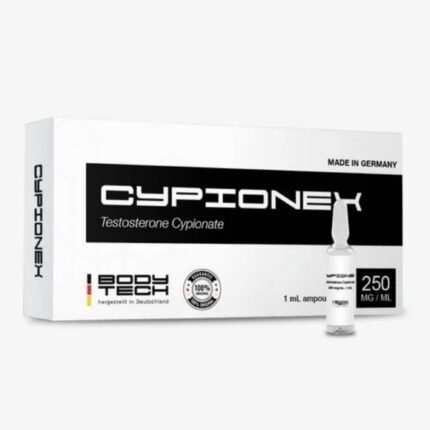 Testosterone Cypionate 250mg Injection (Cypionex) by Body Tech Germany – 1ml Ampoule × 10.