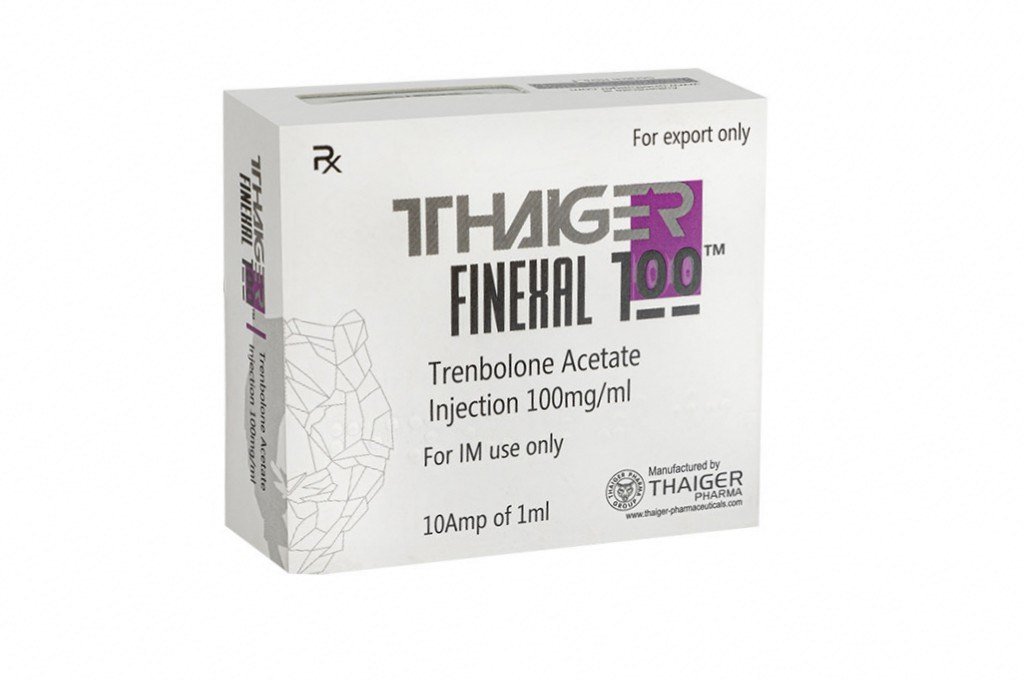 Trenbolone Acetate 100mg Injection - Finexal 100 Finexal 100 Injection (Trenbolone Acetate 100mg) by Thaiger Pharma – Pack of 10 × 1ml Ampoules.