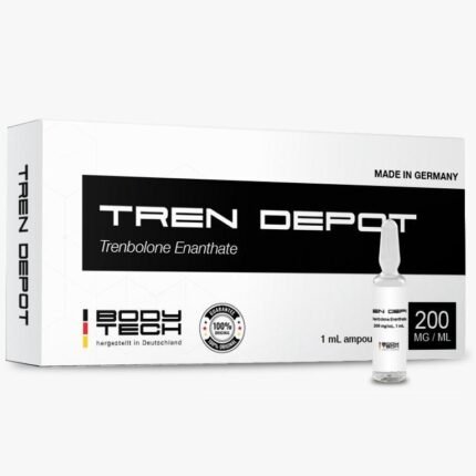 Tren Depot Injection (Trenbolone Enanthate 200mg) by Body Tech Germany – Pack of 10 × 1ml Ampoules.