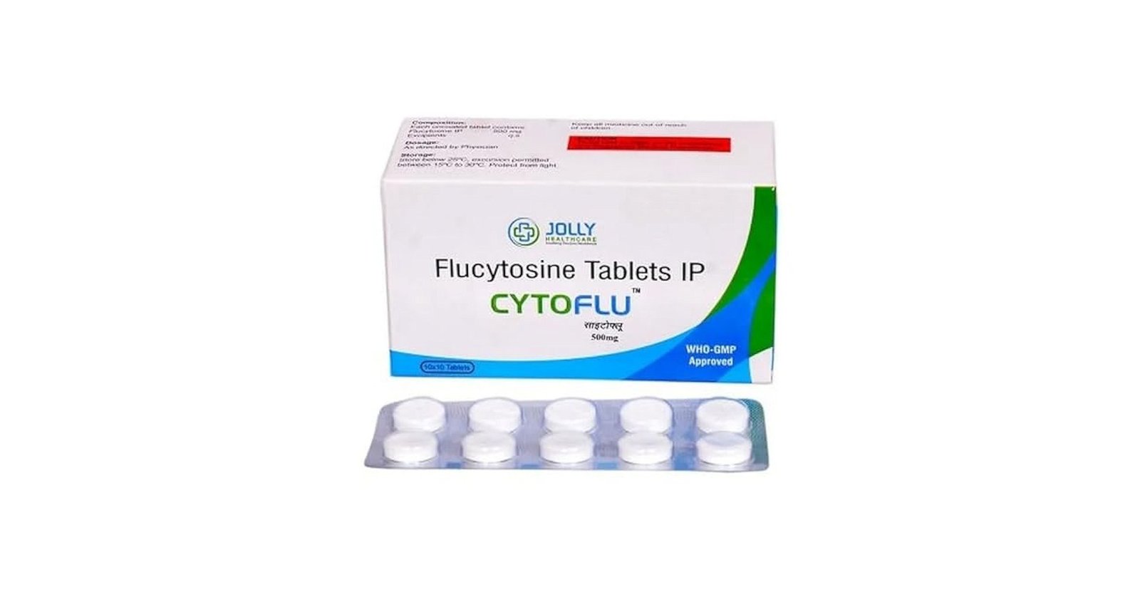 Flucytosine 500mg Tablet (Cytoflu) Flucytosine 500mg Tablet (Cytoflu) – Antifungal Medicine