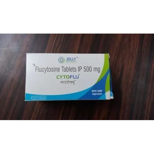 Flucytosine 500mg Tablet Flucytosine 500mg Tablet by Jolly Health Care for serious fungal infections