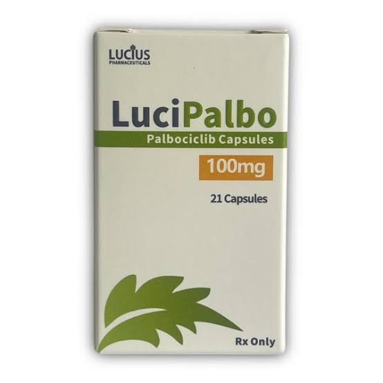 Lucipalbo 100mg Capsule (palbociclib) Lucipalbo 100mg Capsule Palbociclib by Lucius Pharmaceuticals – 21 Capsules