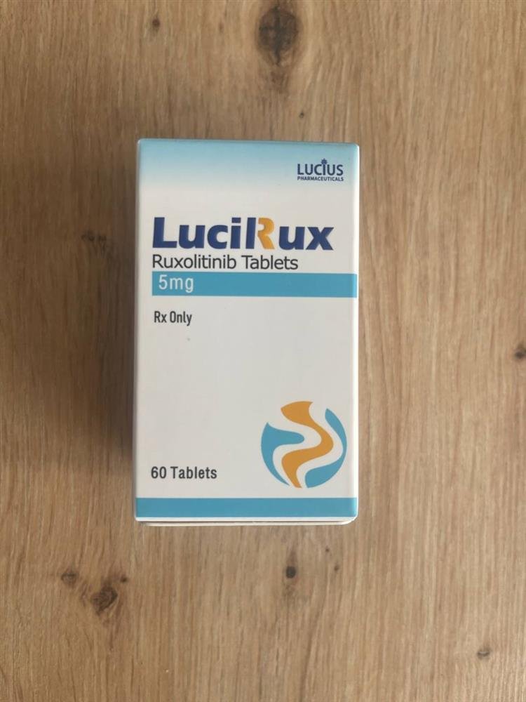 LuciRux 5mg tablet (Rxolitinib) Ruxolitinib 5mg Tablet Imported – Lucius Pharmaceuticals, Pack of 60 Tablets