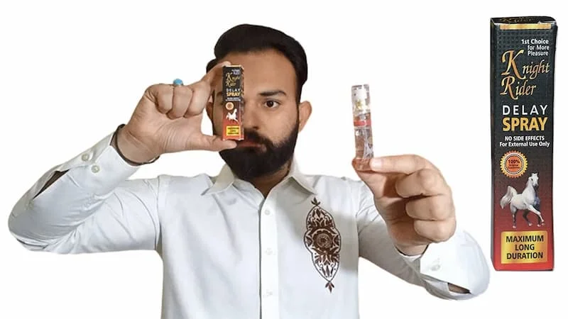 Knight Rider Delay Spray for men to delay ejaculation and improve sexual performance